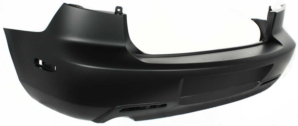 Rear Bumper Cover Primed CAPA For Mazda 3 2004 - 2006 Without Spoiler Holes Standard Type Sedan Replacement M760114PQ