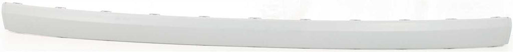 E-CLASS 03-06 REAR BUMPER MOLDING, Center Impact Strip, Primed, w/o Parktronic System, w/o