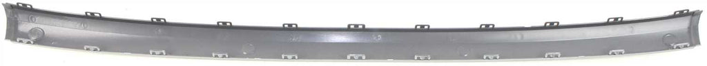E-CLASS 03-06 REAR BUMPER MOLDING, Center Impact Strip, Primed, w/o Parktronic System, w/o