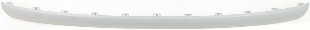 E-CLASS 03-06 REAR BUMPER MOLDING, Center Impact Strip, Primed, w/o Parktronic System, w/o