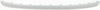 E-CLASS 03-06 REAR BUMPER MOLDING, Center Impact Strip, Primed, w/o Parktronic System, w/o