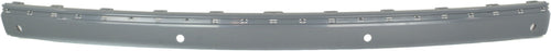 E-CLASS 00-03 REAR BUMPER MOLDING, Center Impact Strip, Primed, w/ Parktronic Holes, Sedan