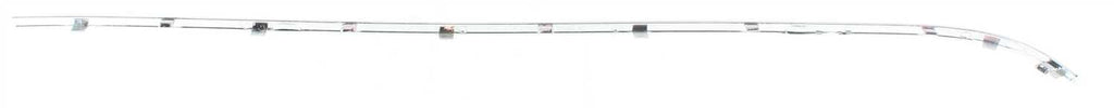 E-CLASS 00-03 REAR BUMPER MOLDING RH, Chrome Insert, Outer, Sedan, (210) Chassis