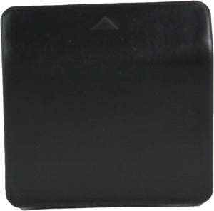 C230 03-07 REAR BUMPER TOW HOOK COVER, Flap, Sedan, Black, (203) Chassis