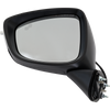 CX-5 14-15 MIRROR LH, Power, Manual Folding, Heated, Paintable, Grand Touring Model, w/ BSD in Glass and In-housing Signal Light, w/o Auto Dimming and Memory