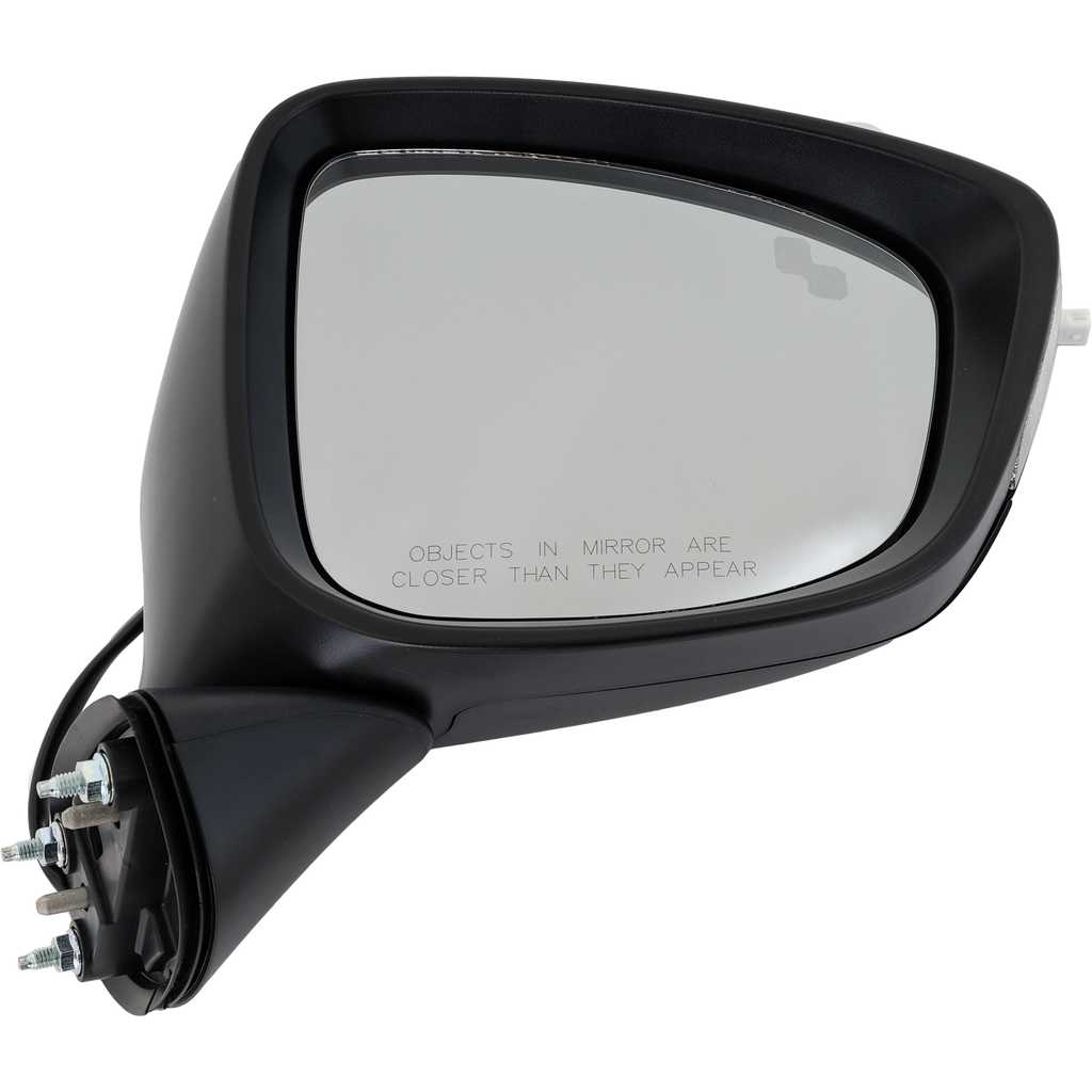 CX-5 14-15 MIRROR RH, Power, Manual Folding, Heated, Paintable, Grand Touring Model, w/ BSD in Glass and In-housing Signal Light, w/o Auto Dimming and Memory