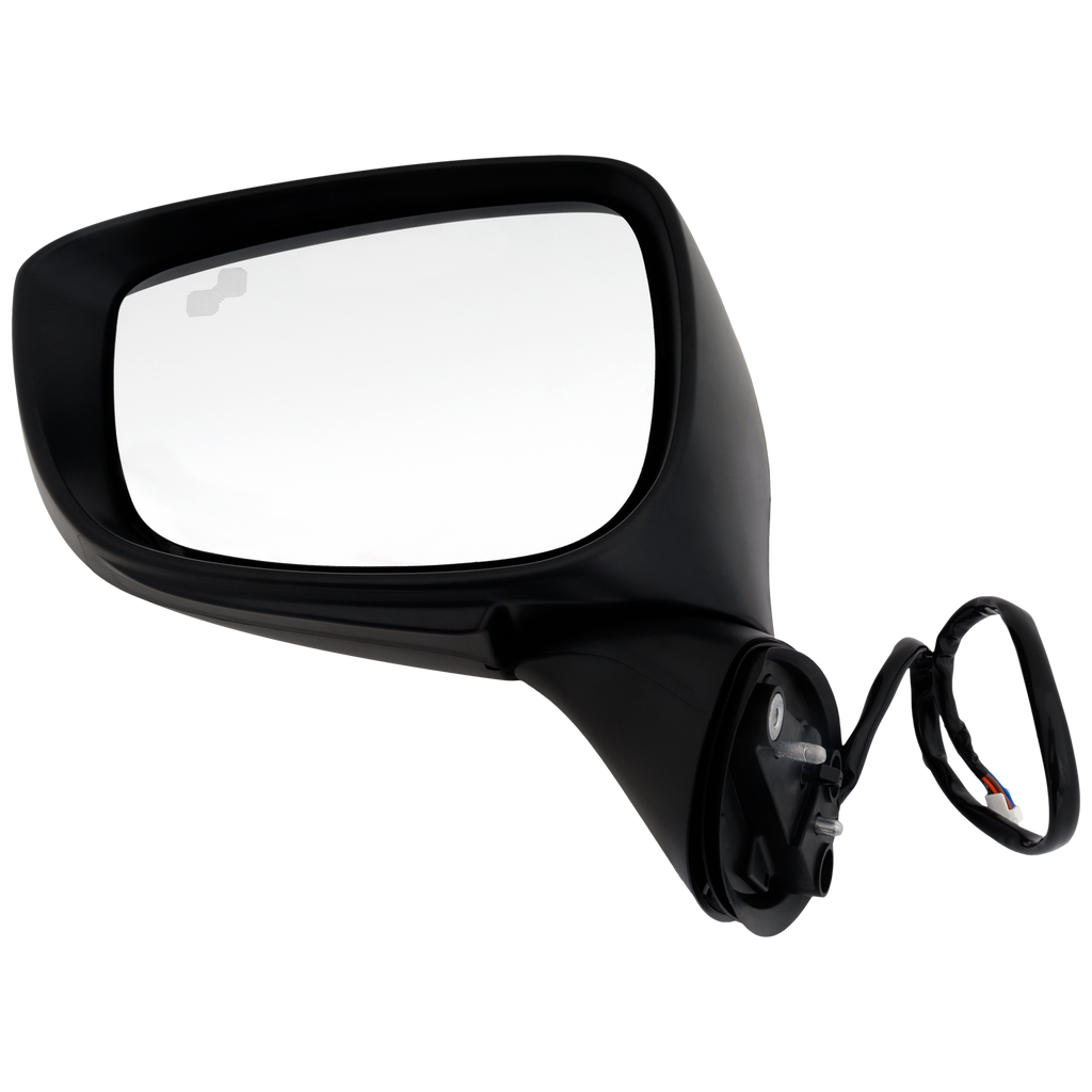 CX-5 15-16 MIRROR LH, Power, Manual Folding, Non-Heated, Paintable, w/ BSD in Glass and In-housing Signal Light, w/o Auto Dimming and Memory