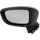 MAZDA 3 17-18 MIRROR LH, Power, Manual Folding, Non-Heated, Paintable, w/ Signal Light, w/o BSD and Memory, Mexico Built Vehicle