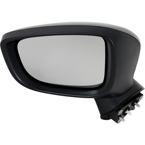 MAZDA 3 17-18 MIRROR LH, Power, Manual Folding, Non-Heated, Paintable, w/ Signal Light, w/o BSD and Memory, Mexico Built Vehicle