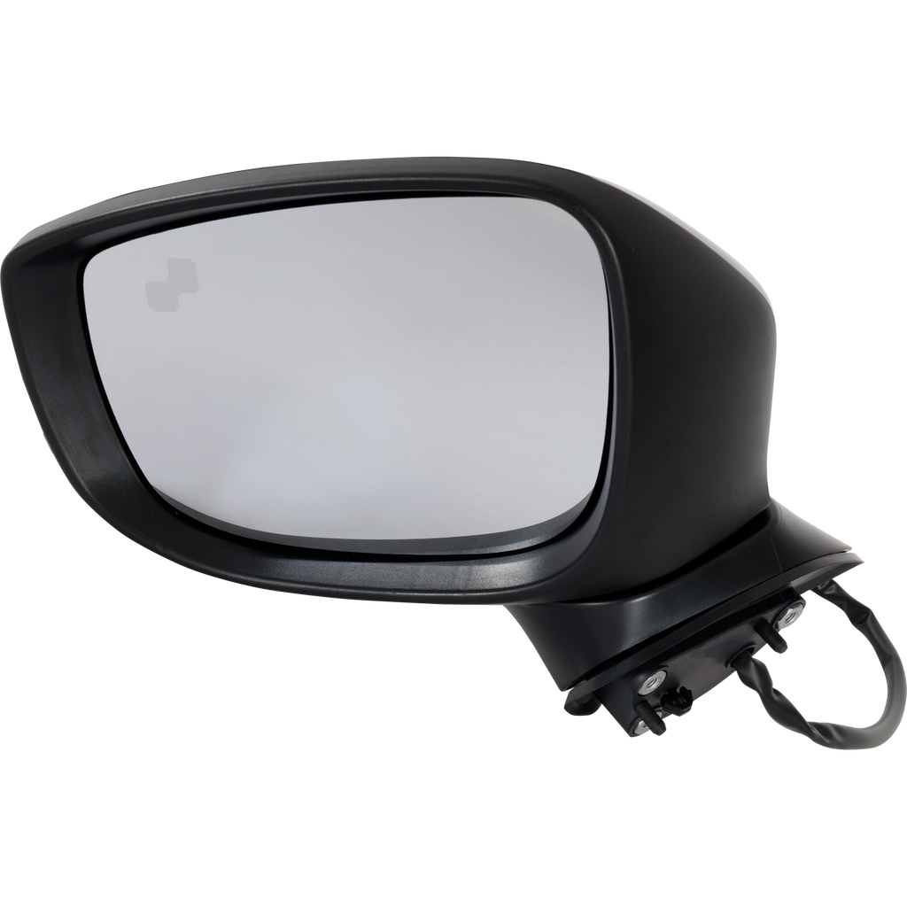 MAZDA 6 17-21 MIRROR LH, Power, Manual Folding, Heated, Paintable, w/ BSD and Signal Light, w/o Auto Dimming