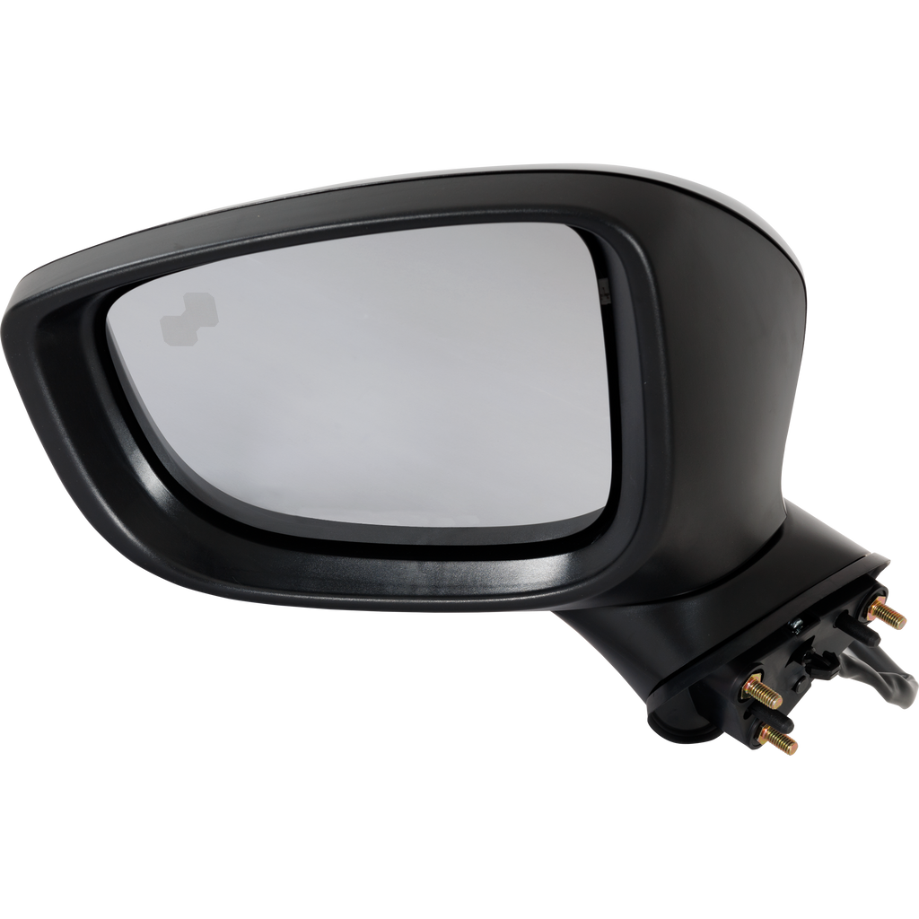 CX-5 17-23 MIRROR LH, Power, Manual Folding, Non-Heated, Paintable, w/ BSD and Signal Light, w/o Auto Dimming and Memory