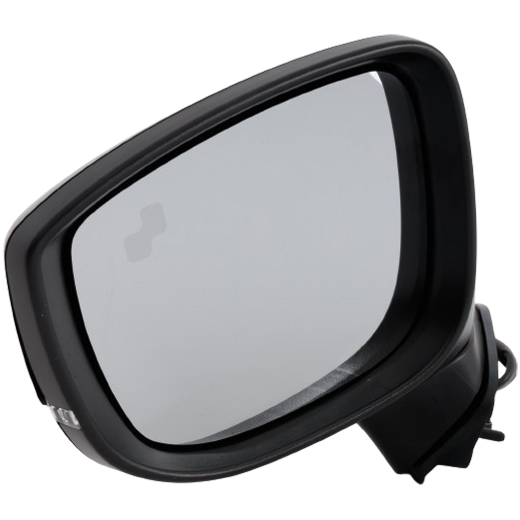 CX-5 17-23 MIRROR LH, Power, Manual Folding, Heated, Paintable, w/ BSD and Signal Light, w/o Auto Dimming and Memory