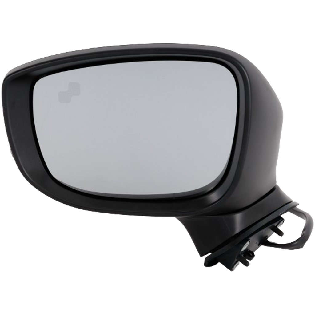 CX-5 17-23 MIRROR LH, Power, Manual Folding, Heated, Paintable, w/ BSD and Signal Light, w/o Auto Dimming and Memory