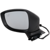 CX-5 17-23 MIRROR LH, Power, Manual Folding, Heated, Paintable, w/ BSD and Signal Light, w/o Auto Dimming and Memory