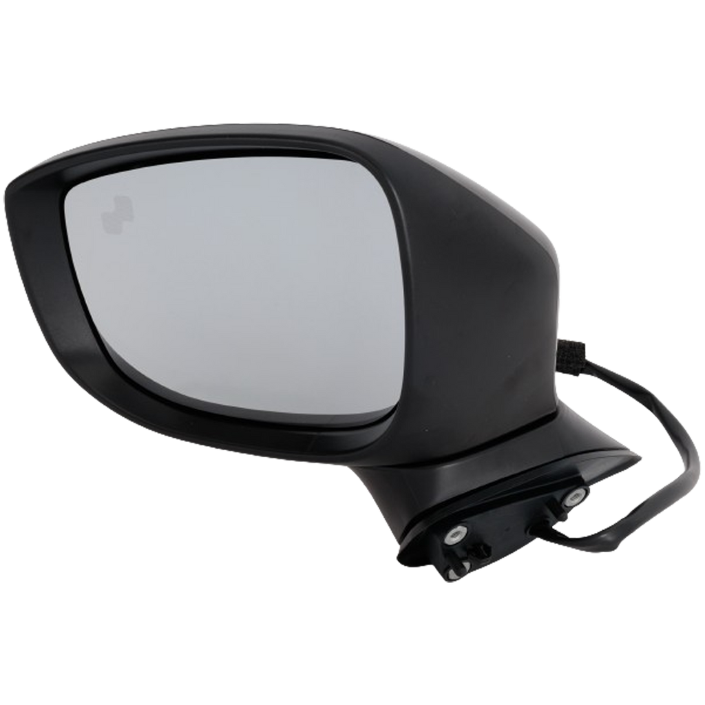 CX-5 17-23 MIRROR LH, Power, Manual Folding, Heated, Paintable, w/ BSD and Signal Light, w/o Auto Dimming and Memory