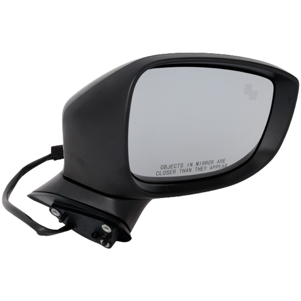 CX-5 17-23 MIRROR RH, Power, Manual Folding, Heated, Paintable, w/ BSD and Signal Light, w/o Auto Dimming and Memory