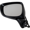 CX-3 16-22 MIRROR LH, Power, Manual Folding, Non-Heated, Paintable, w/ BSD and Signal Light, w/o Auto Dimming