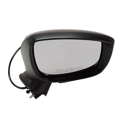 CX-3 16-22 MIRROR RH, Power, Manual Folding, Non-Heated, Paintable, w/o Auto Dimming, BSD, Memory, and Signal Light