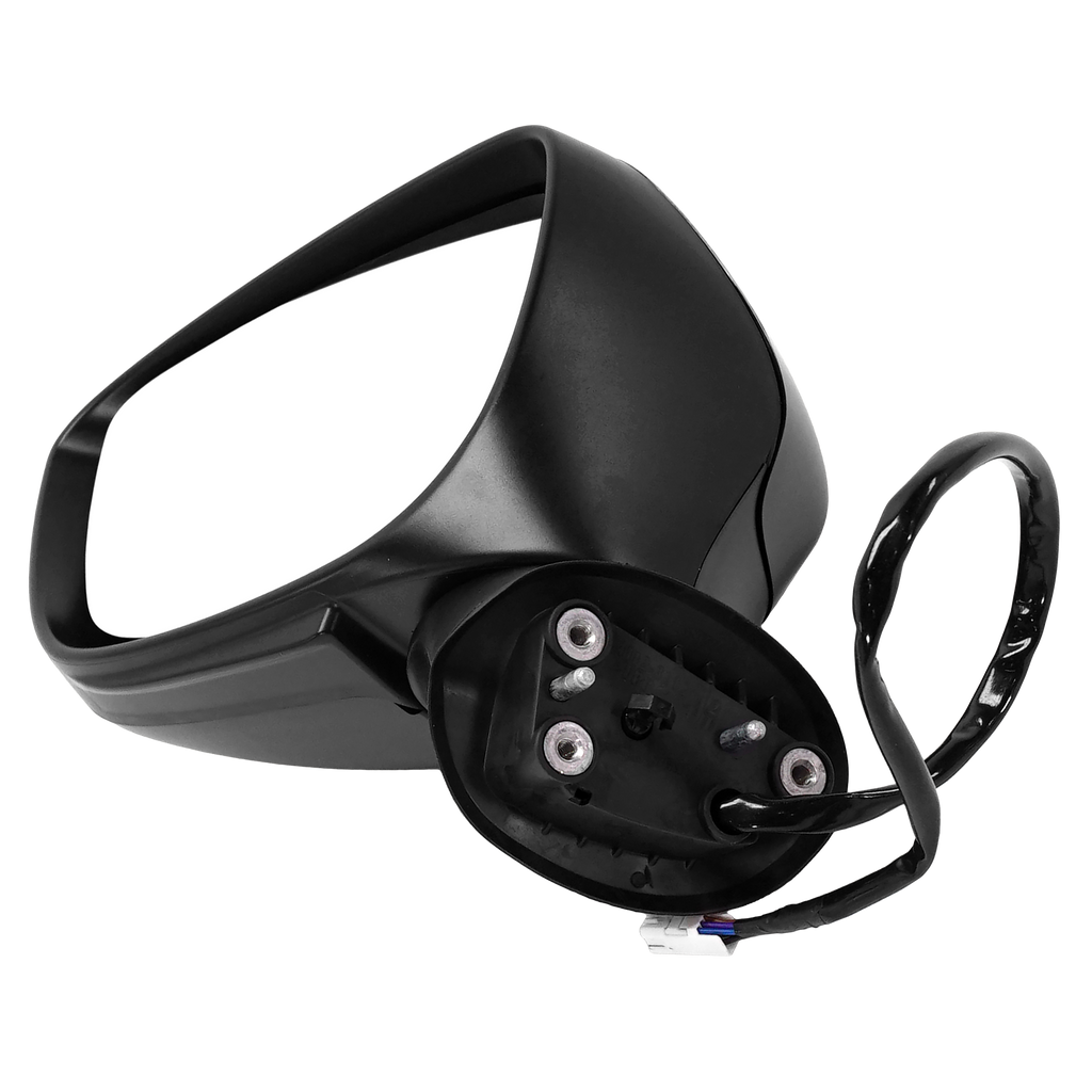 CX-3 16-22 MIRROR LH, Power, Manual Folding, Heated, Paintable, w/ In-housing Signal Light, w/o Auto Dimming, BSD, and Memory