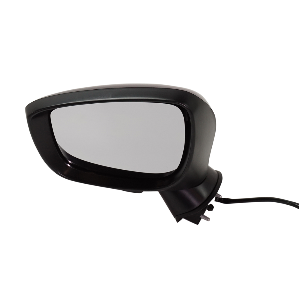 CX-3 16-22 MIRROR LH, Power, Manual Folding, Non-Heated, Paintable, w/ In-housing Signal Light, w/o Auto Dimming, BSD, and Memory