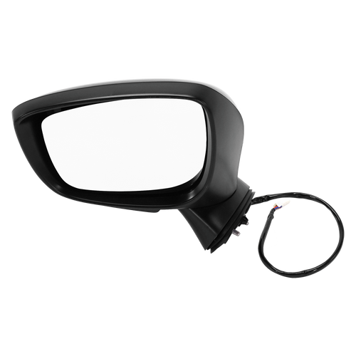 CX-5 15-16 MIRROR LH, Power, Manual Folding, Non-Heated, Paintable, w/ Signal Light, w/o BSD, Sport Model