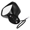 CX-5 15-16 MIRROR LH, Power, Manual Folding, Non-Heated, Paintable, w/ Signal Light, w/o BSD, Sport Model