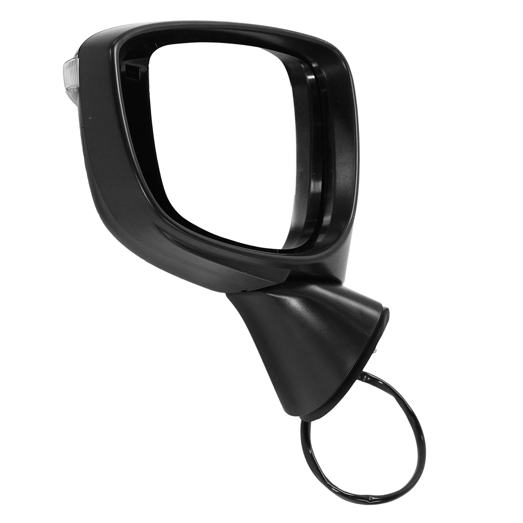 CX-5 15-16 MIRROR LH, Power, Manual Folding, Non-Heated, Paintable, w/ Signal Light, w/o BSD, Sport Model