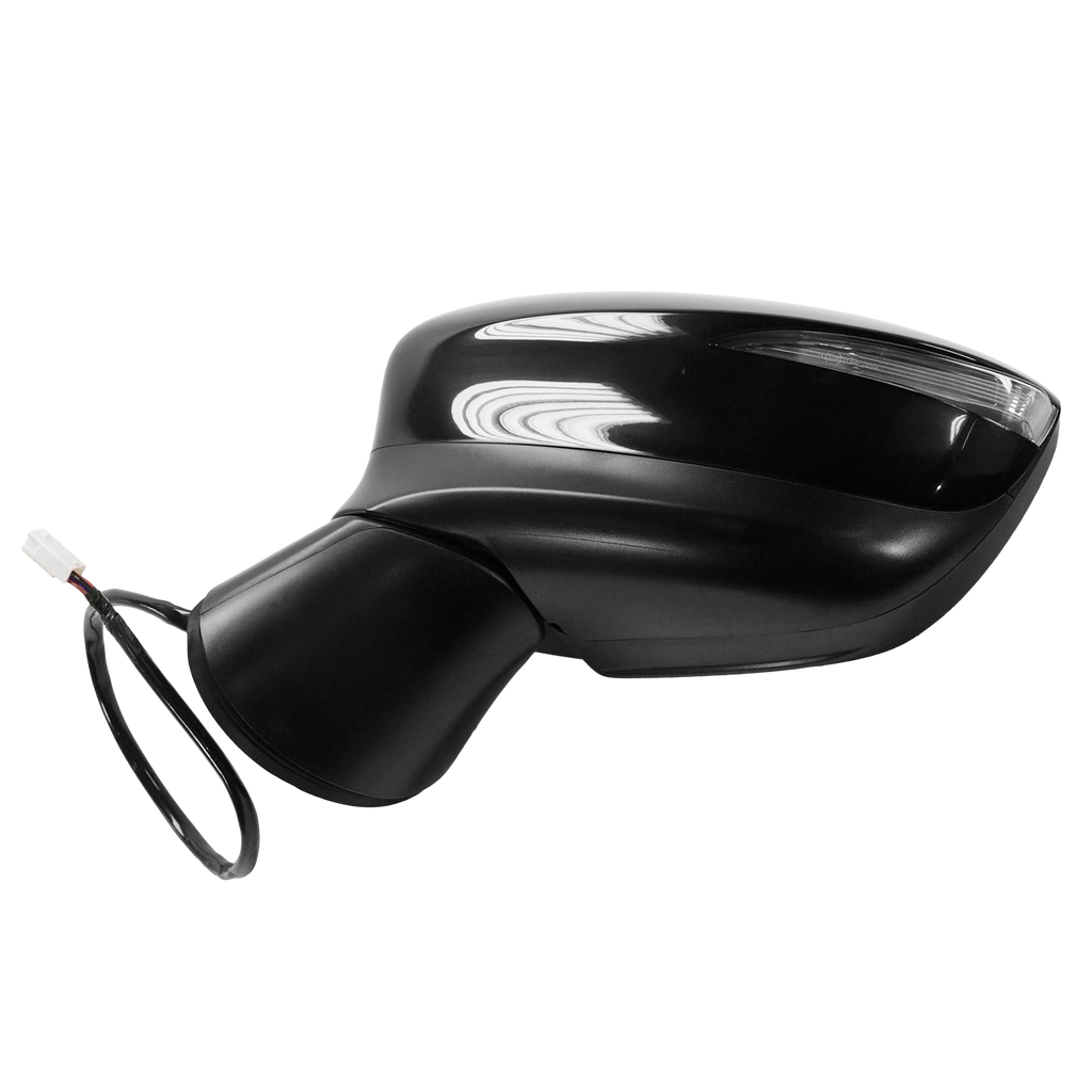 CX-5 15-16 MIRROR LH, Power, Manual Folding, Non-Heated, Paintable, w/ Signal Light, w/o BSD, Sport Model