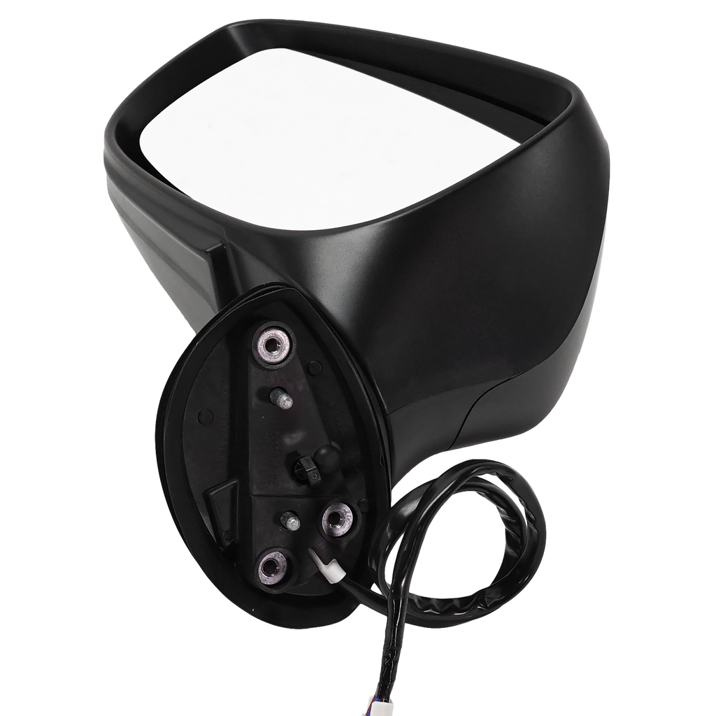 CX-5 15-16 MIRROR LH, Power, Manual Folding, Heated, Paintable, w/ In-housing Signal Light, w/o Auto Dimming, BSD, and Memory