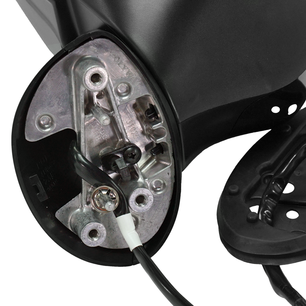 CX-5 15-16 MIRROR LH, Power, Manual Folding, Heated, Paintable, w/ In-housing Signal Light, w/o Auto Dimming, BSD, and Memory
