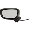 CX-9 16-17 MIRROR LH, Power, Manual Folding, Heated, Paintable, w/ In-housing Signal Light, w/o Auto Dimming, BSD, and Memory