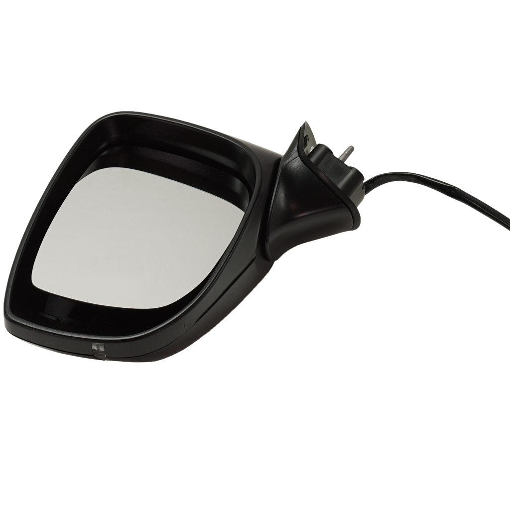 CX-9 16-17 MIRROR LH, Power, Manual Folding, Heated, Paintable, w/ In-housing Signal Light, w/o Auto Dimming, BSD, and Memory