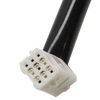 CX-9 16-17 MIRROR LH, Power, Manual Folding, Heated, Paintable, w/ In-housing Signal Light, w/o Auto Dimming, BSD, and Memory