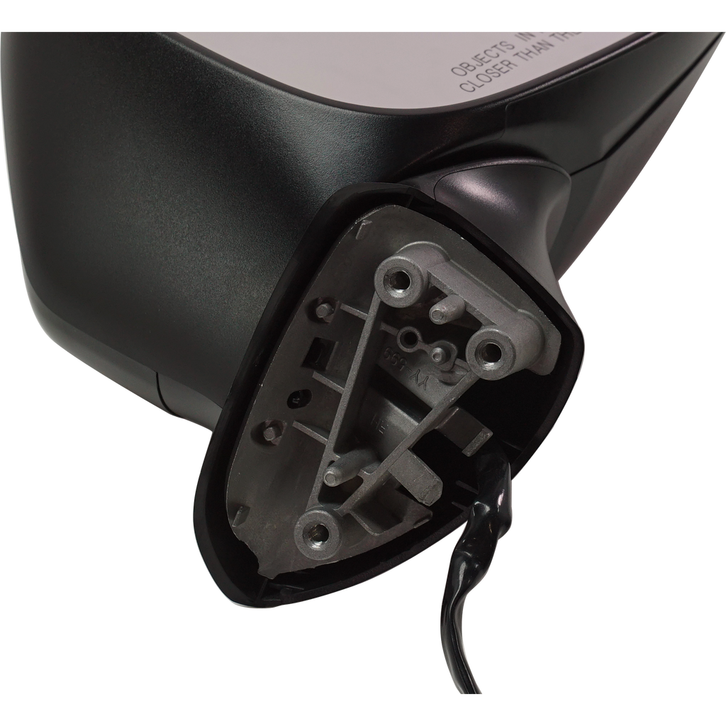 CX-9 16-17 MIRROR RH, Power, Manual Folding, Heated, Paintable, w/ In-housing Signal Light, w/o Auto Dimming, BSD, and Memory