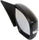 CX-9 10-15 MIRROR RH, Power, Manual Folding, Heated, Paintable, w/ In-housing Signal Light, w/o Auto Dimming, BSD, and Memory