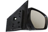 CX-9 10-15 MIRROR RH, Power, Manual Folding, Heated, Paintable, w/ In-housing Signal Light, w/o Auto Dimming, BSD, and Memory