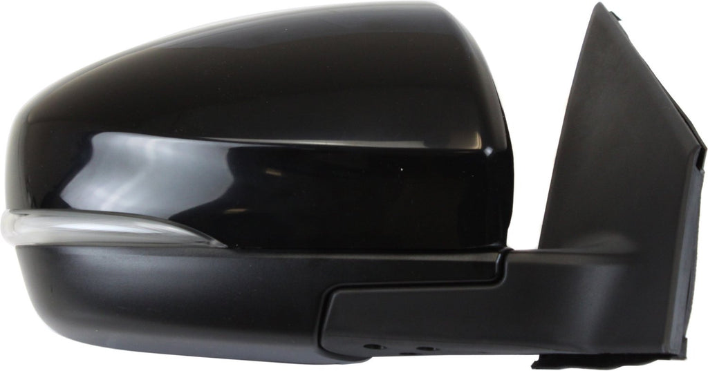 CX-9 10-15 MIRROR RH, Power, Manual Folding, Heated, Paintable, w/ In-housing Signal Light, w/o Auto Dimming, BSD, and Memory