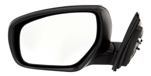 CX-9 10-15 MIRROR LH, Power, Manual Folding, Heated, Paintable, w/o Auto Dimming, BSD, Memory, and Signal Light