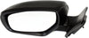 CX-9 10-15 MIRROR LH, Power, Manual Folding, Heated, Paintable, w/o Auto Dimming, BSD, Memory, and Signal Light