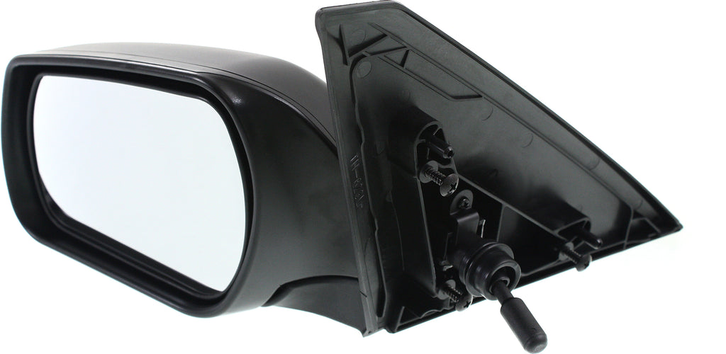 MAZDA 3 04-09 MIRROR LH, Manual Remote, Manual Folding, Non-Heated, Paintable