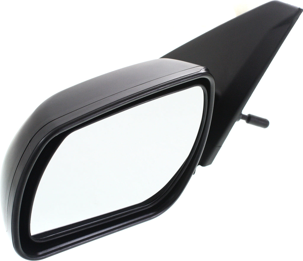 MAZDA 3 04-09 MIRROR LH, Manual Remote, Manual Folding, Non-Heated, Paintable