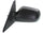 MAZDA 3 04-09 MIRROR LH, Manual Remote, Manual Folding, Non-Heated, Paintable