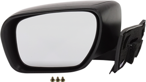 CX-7 10-12/MAZDA 5 08-17 MIRROR LH, Power, Manual Folding, Heated, Paintable, w/o Auto Dimming, BSD, Memory, and Signal Light