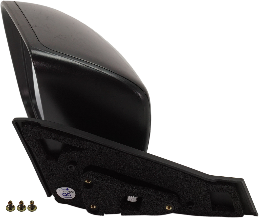 CX-7 10-12/MAZDA 5 08-17 MIRROR LH, Power, Manual Folding, Heated, Paintable, w/o Auto Dimming, BSD, Memory, and Signal Light