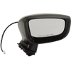 MAZDA 3 17-18 MIRROR RH, Power, Manual Folding, Non-Heated, Paintable, w/o BSD and Signal Light, Japan Built Vehicle