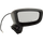 MAZDA 3 17-18 MIRROR RH, Power, Manual Folding, Non-Heated, Paintable, w/o BSD and Signal Light, Japan Built Vehicle