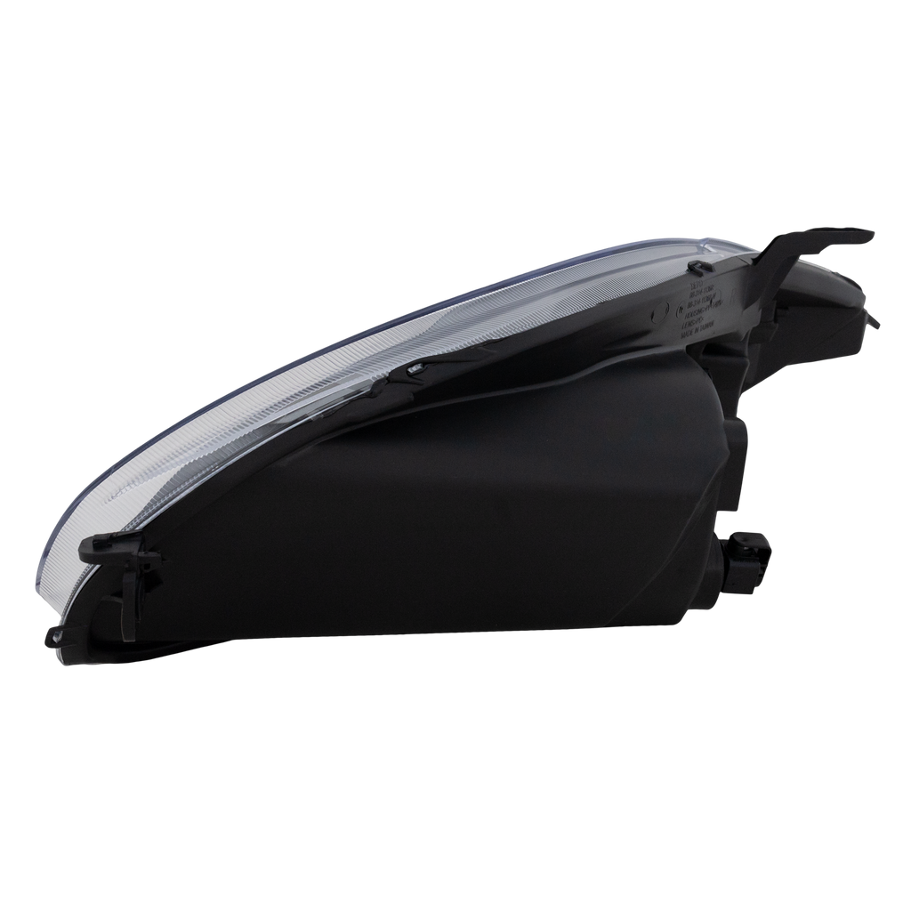 ECLIPSE 06-09 CLEAR HEAD LAMP RH AND LH, Lens and Housing, Black Interior