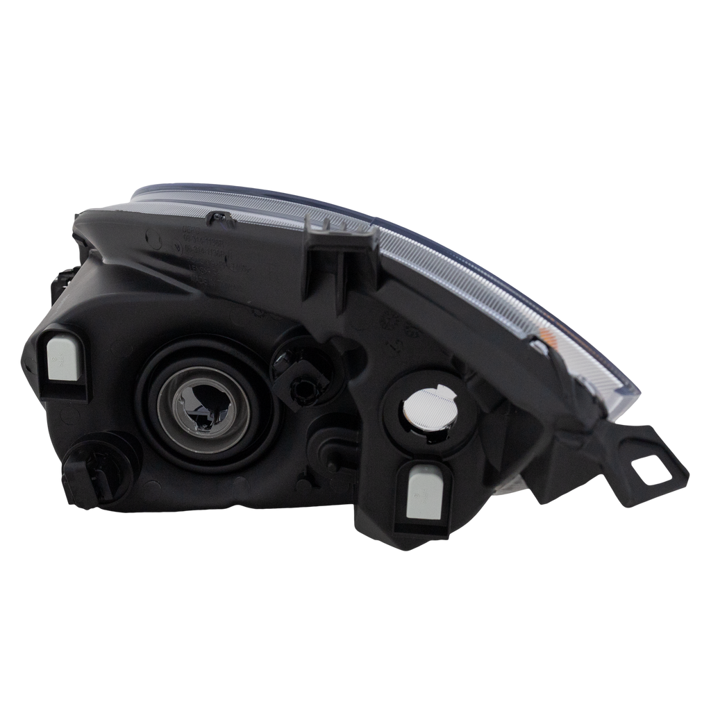 ECLIPSE 06-09 CLEAR HEAD LAMP RH AND LH, Lens and Housing, Black Interior