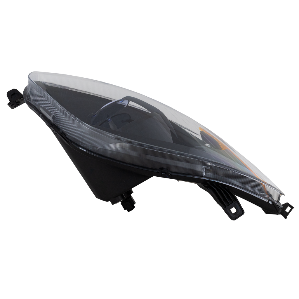 ECLIPSE 06-09 CLEAR HEAD LAMP RH AND LH, Lens and Housing, Black Interior
