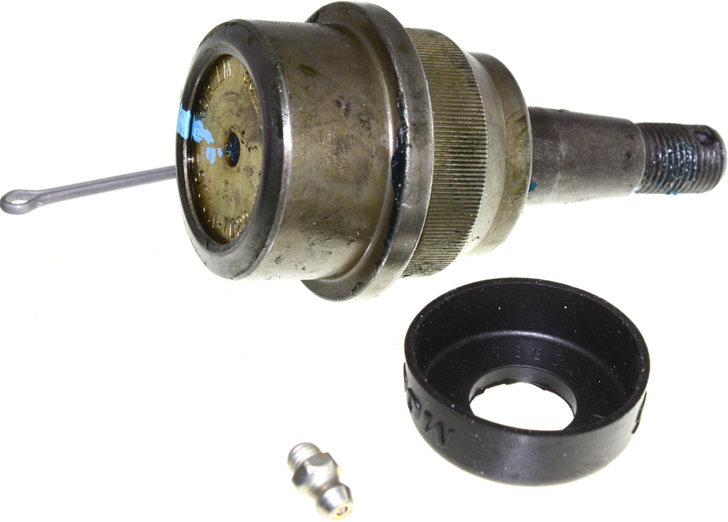 MOOG BALL JOINT, SOLD INDIVIDUALLY -- Includes mounting hardware and ball joint boots that prevent c